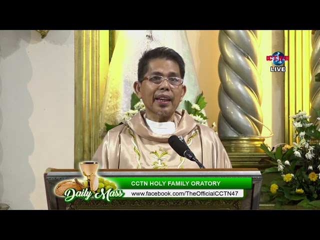 ⁣23 MAY 2024 - HOMILY by Rev.  Fr.  Jose Adonis Dondon Aquino