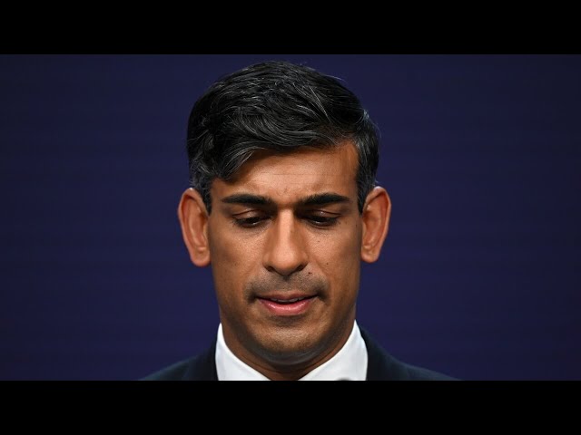 ⁣Rishi Sunak called for an early election because the 'government is out of money'