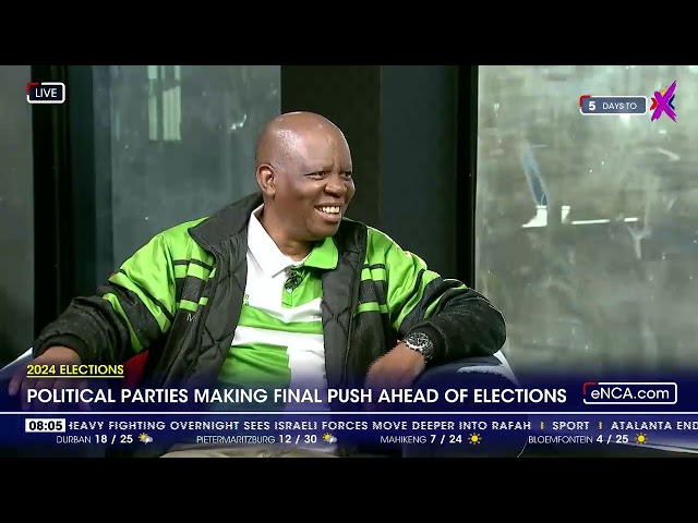 ⁣2024 Elections | Political parties making final push ahead of elections