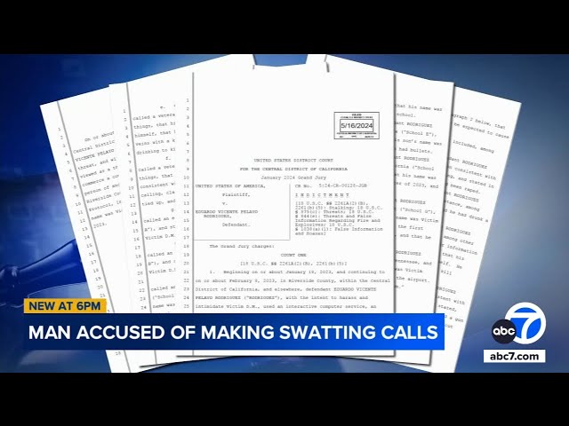 ⁣Riverside man accused of making swatting calls threatening schools