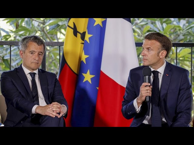 ⁣Return to calm is priority in riots-hit New Caledonia, Macron says