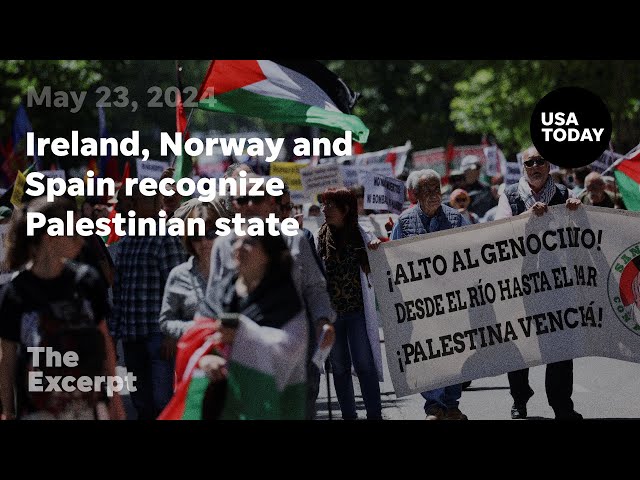 ⁣Ireland, Norway and Spain recognize Palestinian state | The Excerpt