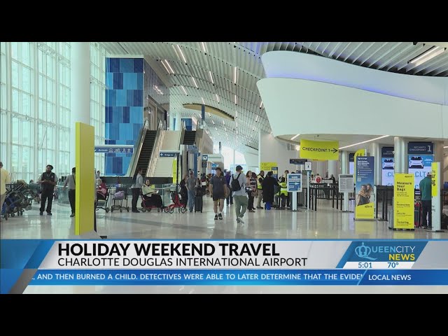 ⁣Holiday weekend travel ramps up