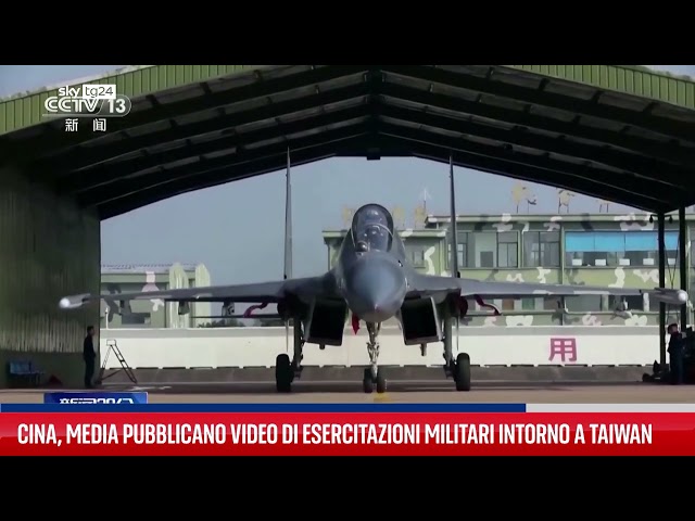 ⁣Cina, media pubblicano video di esercitazioni militari