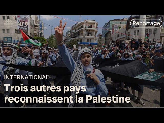 ⁣L'Irlande, l'Espagne et la Norvège reconnaissent la Palestine