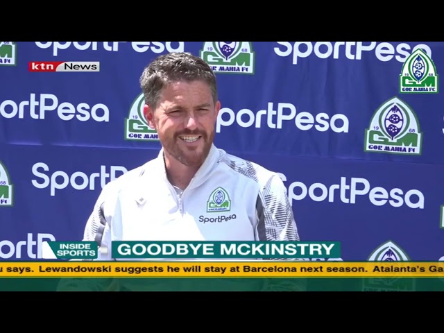 ⁣Goodbye Mckinstry: Gor Mahia coach McKinstry moves to Gambia