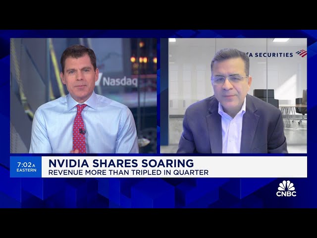 ⁣Nvidia's demand is broadening and still exceeds supply, says BofA Securities' Vivek Arya