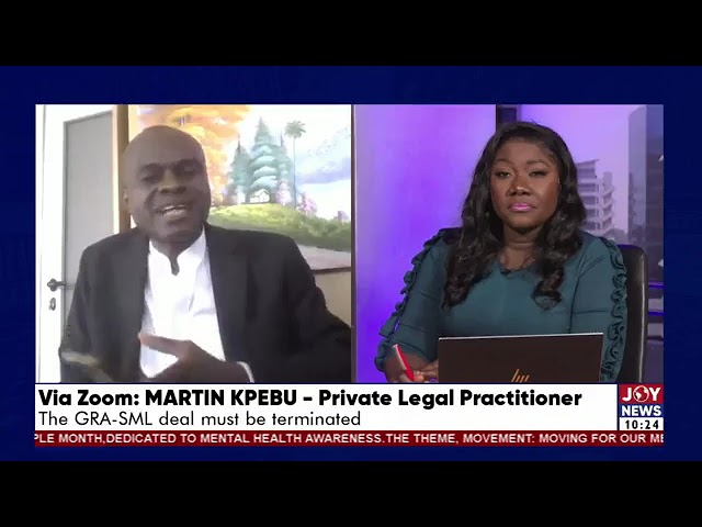 ⁣GRA-SML deal must be terminated - Martin Kpebu | News Desk (23-5-24)