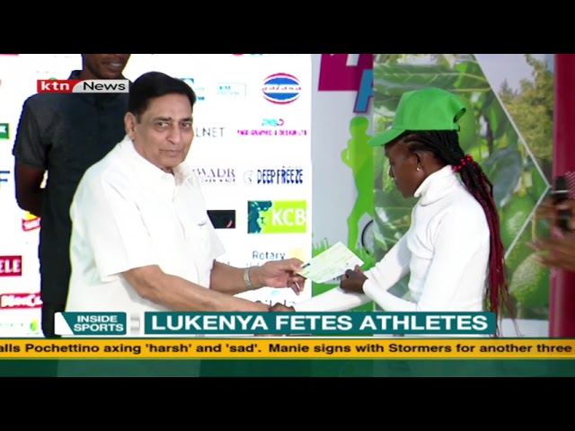 ⁣Lukenya fetes athletes