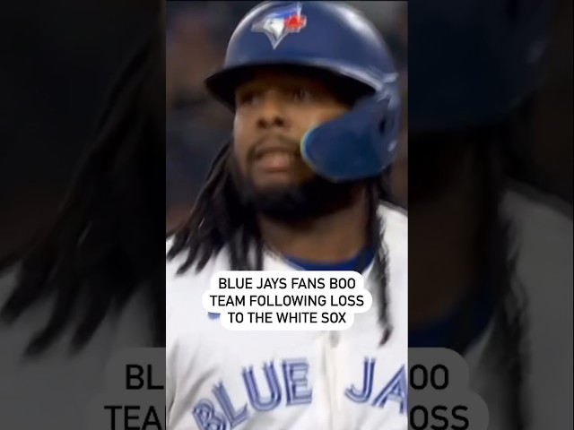 ⁣The Boos Rained Down Inside Rogers Centre After The Jays' 5-0 Loss To The White Sox 