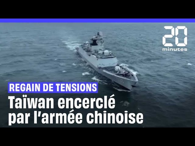 Chine : Taïwan visé par des manœuvres militaires en guise de « punition »