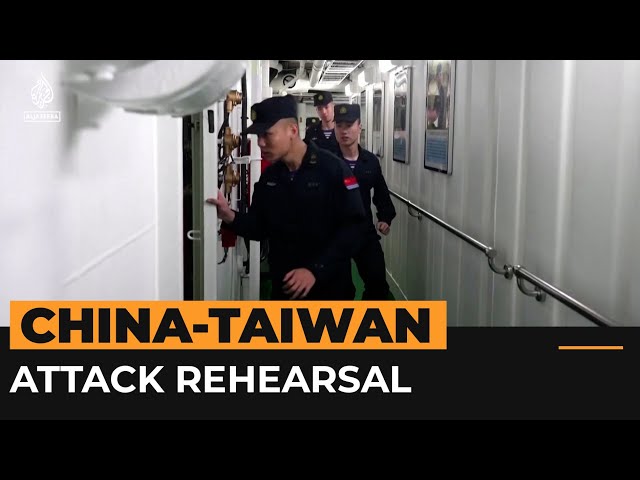 ⁣China rehearses attack on Taiwan as ‘punishment’ for new leader