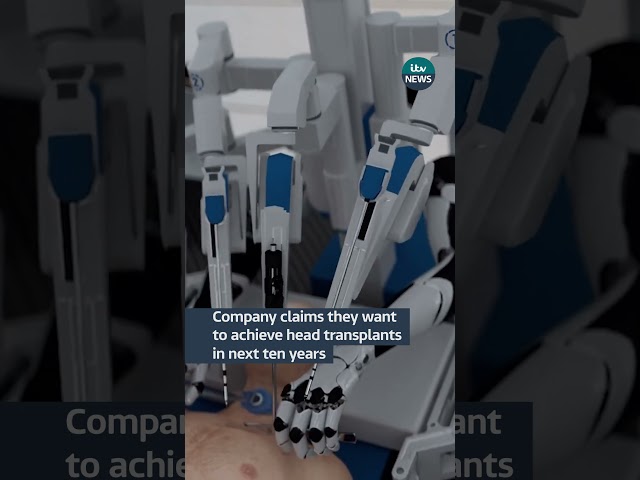 ⁣Company claims they want to achieve head transplants in next ten years #itvnews