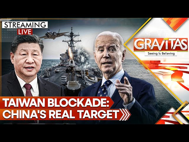 ⁣Chinese Sword Challenges America on Taiwan Seas | Gravitas LIVE | WION