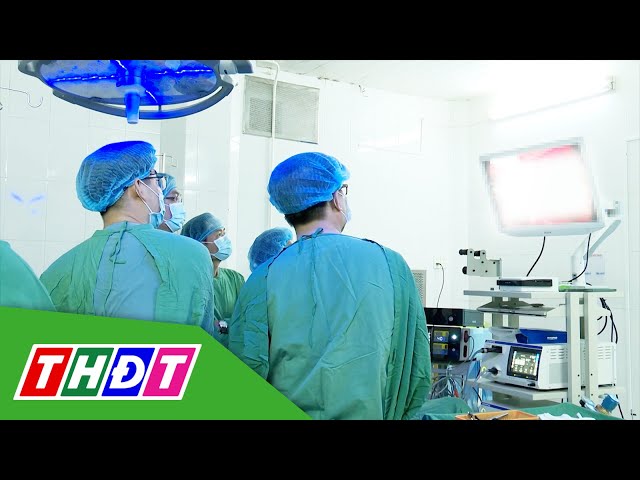 ⁣Chuyển giao kỹ thuật nội soi cắt dạ dày cho BVĐK khu vực Tháp Mười | THDT
