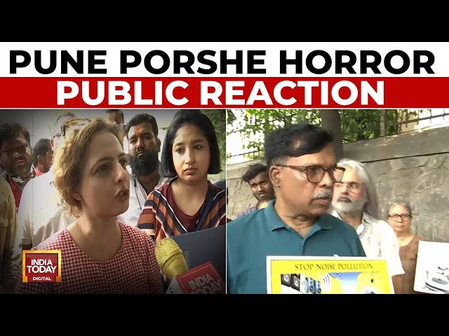 ⁣Watch Public Reaction On Pune Porsche Horror | Pune News | India Today