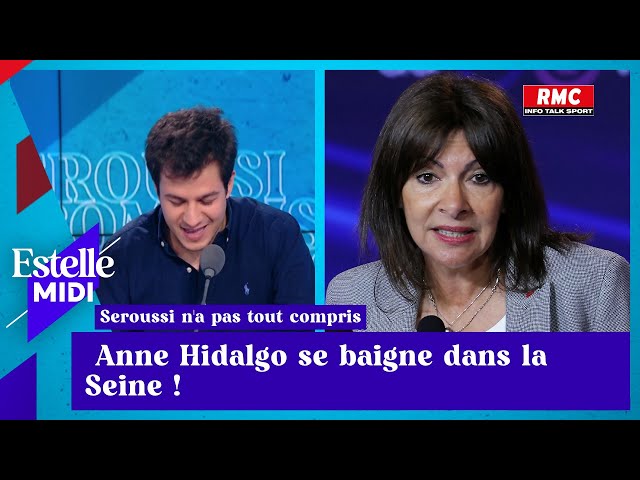 ⁣Vincent Seroussi : Anne Hidalgo se baigne dans la Seine !