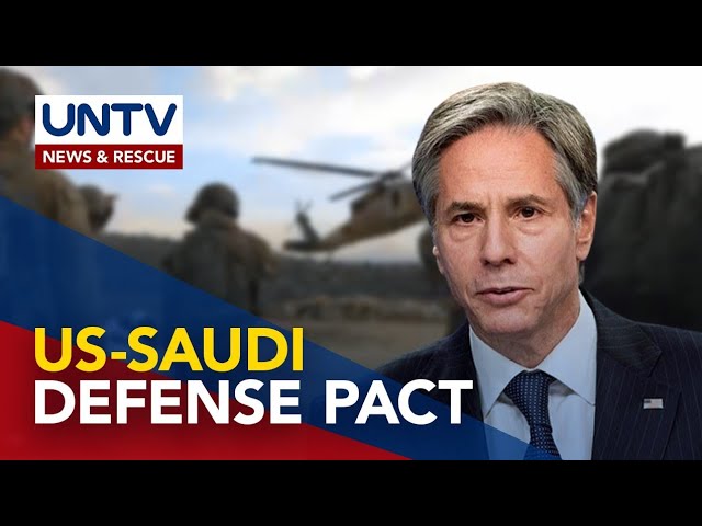 ⁣US-Saudi defense pact ‘weeks away from completion’ - Blinken