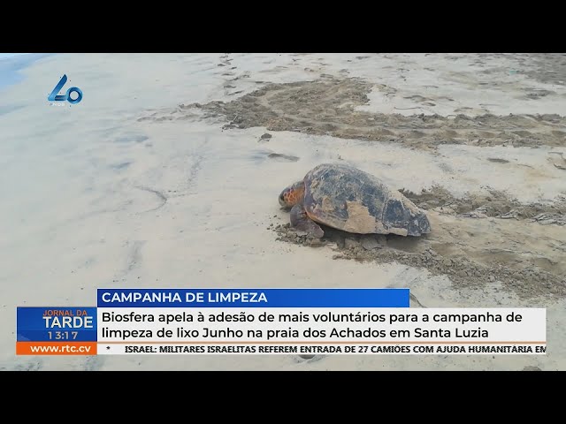 ⁣Biosfera apela à adesão de mais voluntários para a campanha de limpeza de lixo em Santa Luzia