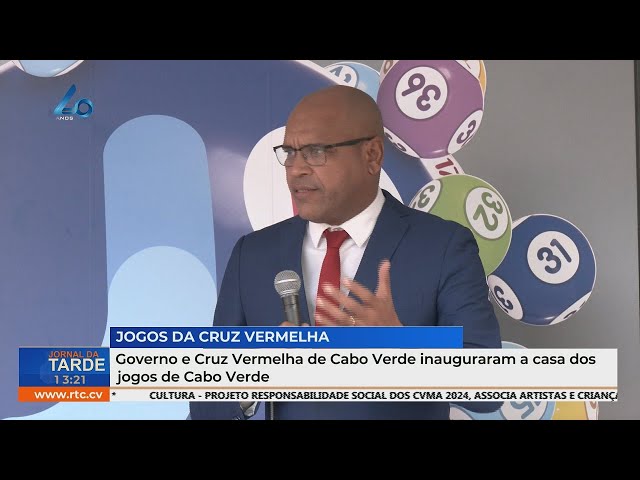 ⁣Governo e Cruz Vermelha de Cabo Verde inauguraram a Casa dos Jogos de Cabo Verde