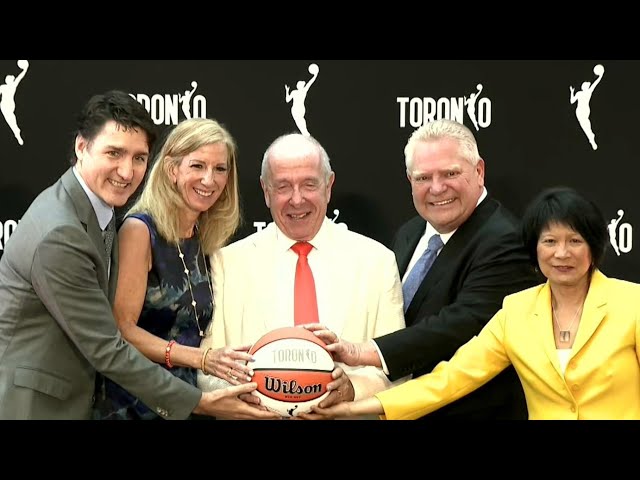 ⁣The WNBA is officially coming to Toronto in 2026 | FULL ANNOUNCEMENT