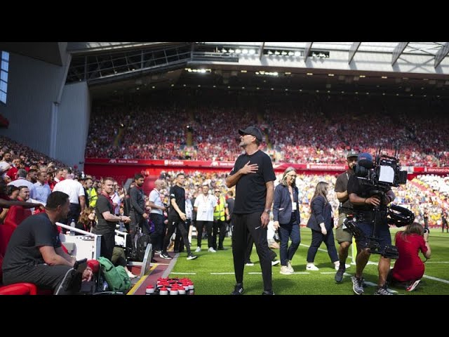 WATCH: Jurgen Klopp leaves Liverpool