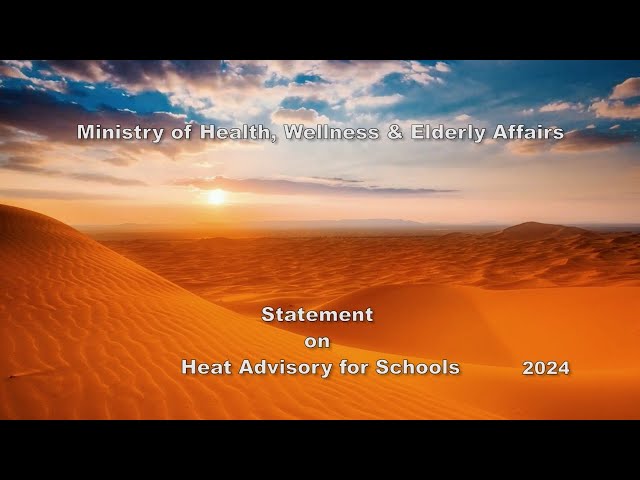 ⁣HEAT ADVISORY FOR SCHOOLS 2024