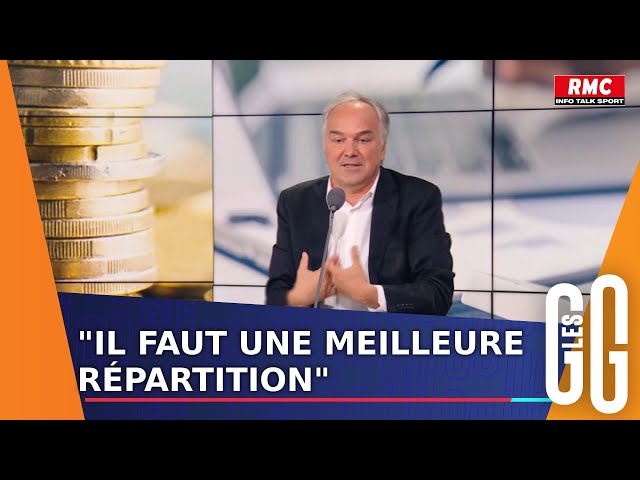 ⁣"Pas normal que 10% des Français paient 70% de l'impôt sur le revenu", pense Olivier 