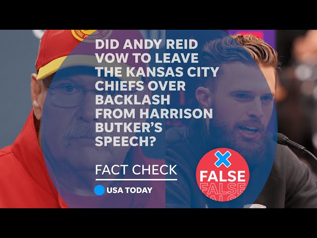⁣False claims made about Harrison Butker's controversial speech | USA TODAY