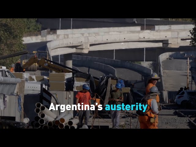 ⁣Argentina’s austerity kicks in across the country