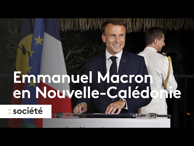 Emmanuel Macron en Nouvelle-Calédonie