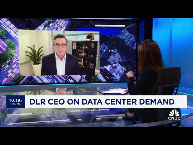 ⁣Digital Realty CEO speaks on data center demand, Microsoft's AI PC