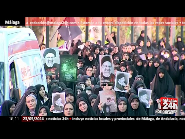 ⁣Noticia - Irán continúa de luto tras el fallecimiento de su presidente Ebrahim Raisi