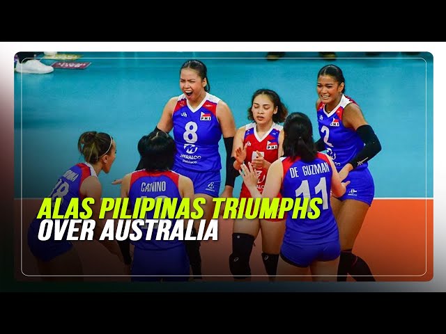 ⁣Alas Pilipinas triumphant in first assignment in AVC Challenge Cup