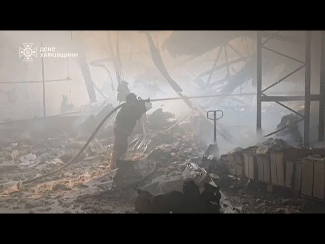 ⁣Des missiles russes tuent 7 personnes en Ukraine