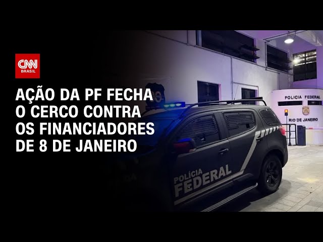 ⁣Ação da PF fecha o cerco contra os financiadores de 8 de janeiro | BASTIDORES CNN