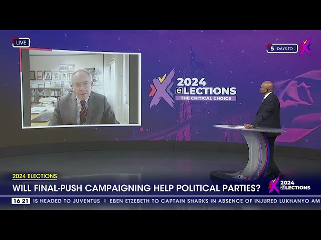 ⁣Will final push campaigning help political parties
