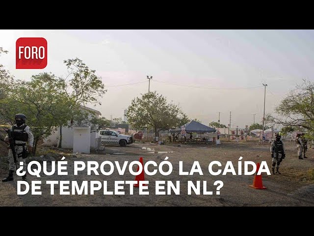 ⁣¿Por qué colapsó el templete en el mitin de MC en San Pedro, Nuevo Léon? - Las Noticias