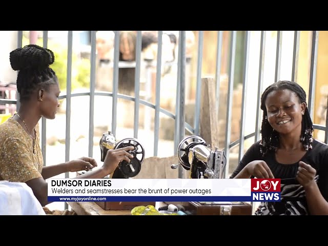⁣Dumsor Diaries: Welders and seamstresses bear the brunt of power outages