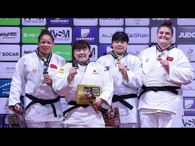 ⁣Judo: Los pesos pesados arrasan en los Campeonatos del Mundo de Abu Dabi