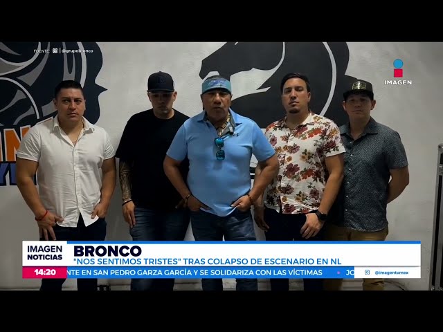 ⁣Bronco lamenta el colapso del escenario en Nuevo León