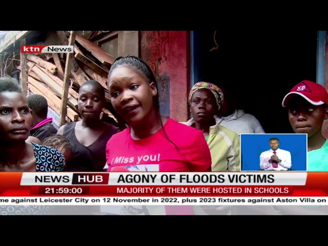 ⁣Flood victims in Mathare decry their situation