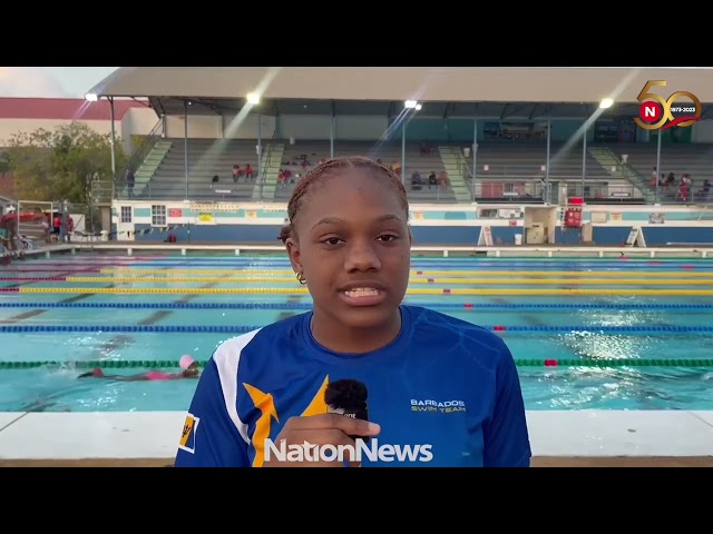 ⁣Nation Sport: Adara Stoddard returns to the Aquatic Centre