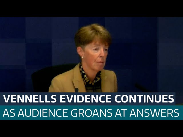⁣Post Office Inquiry: Audience moan as Paula Vennells can't recall key details | ITV News