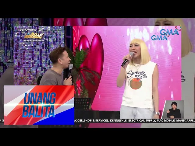 ⁣Vice Ganda, nagbiro tungkol sa hosting style ni Alden Richards sa Miss Universe... | Unang Balita