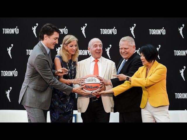 ⁣First Women's National Basketball Association team coming to Toronto in 2026