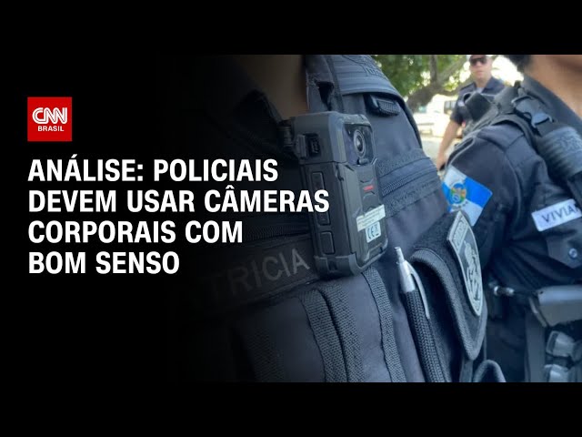 ⁣Análise: Policiais devem usar câmeras corporais com bom senso | CNN ARENA
