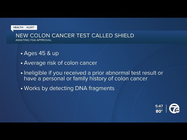 ⁣What we know about the colon cancer blood test being evaluated by the FDA
