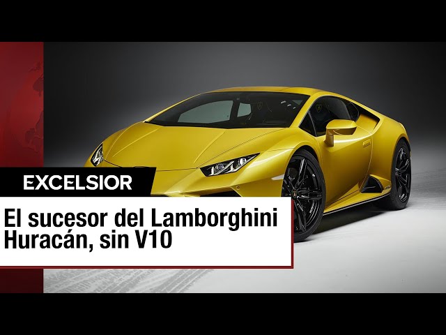 ⁣El sucesor del Lamborghini Huracán equipará motor híbrido V8 biturbo