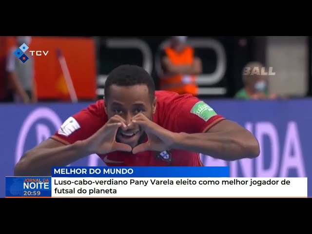 ⁣Luso-cabo-verdiano Pany Varela eleito como melhor jogador de futsal do planeta
